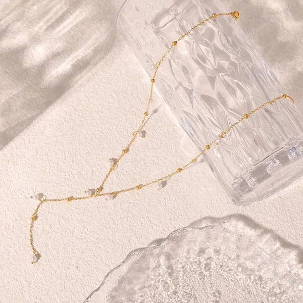 Gold_Preppy_Pearl_Geometric_Necklace_For_Women